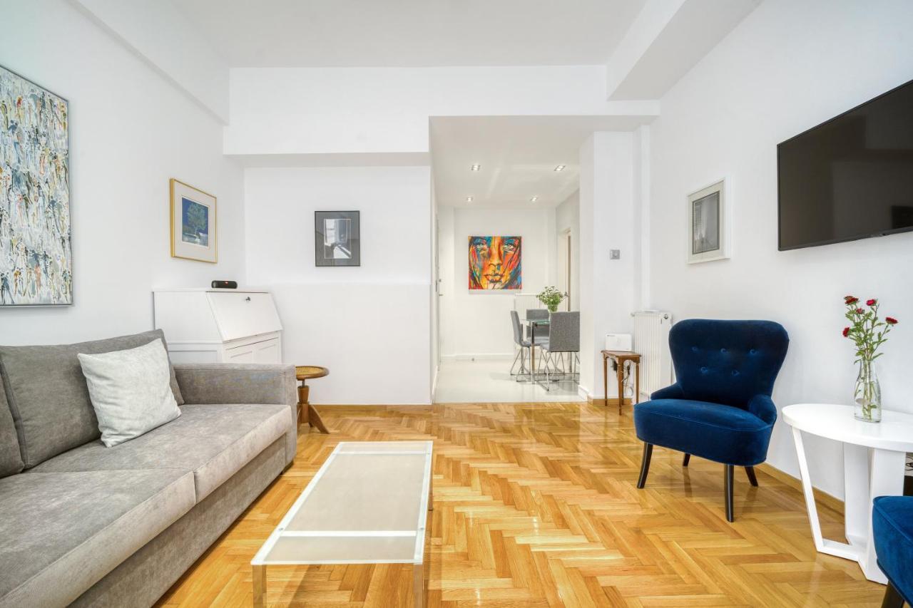 Elegant Light Two Bedroom Apartment In City Center Athen Exterior foto