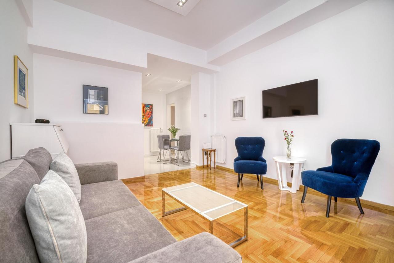 Elegant Light Two Bedroom Apartment In City Center Athen Exterior foto